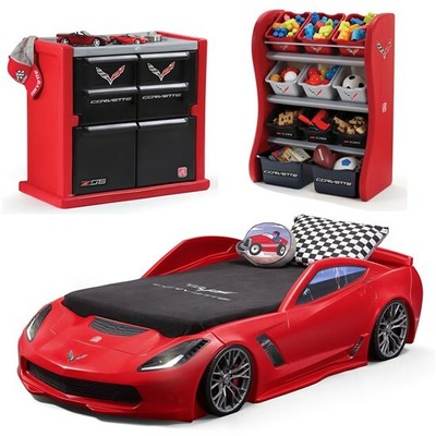 race car bedroom set